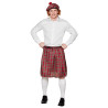 Skotstký kilt červený